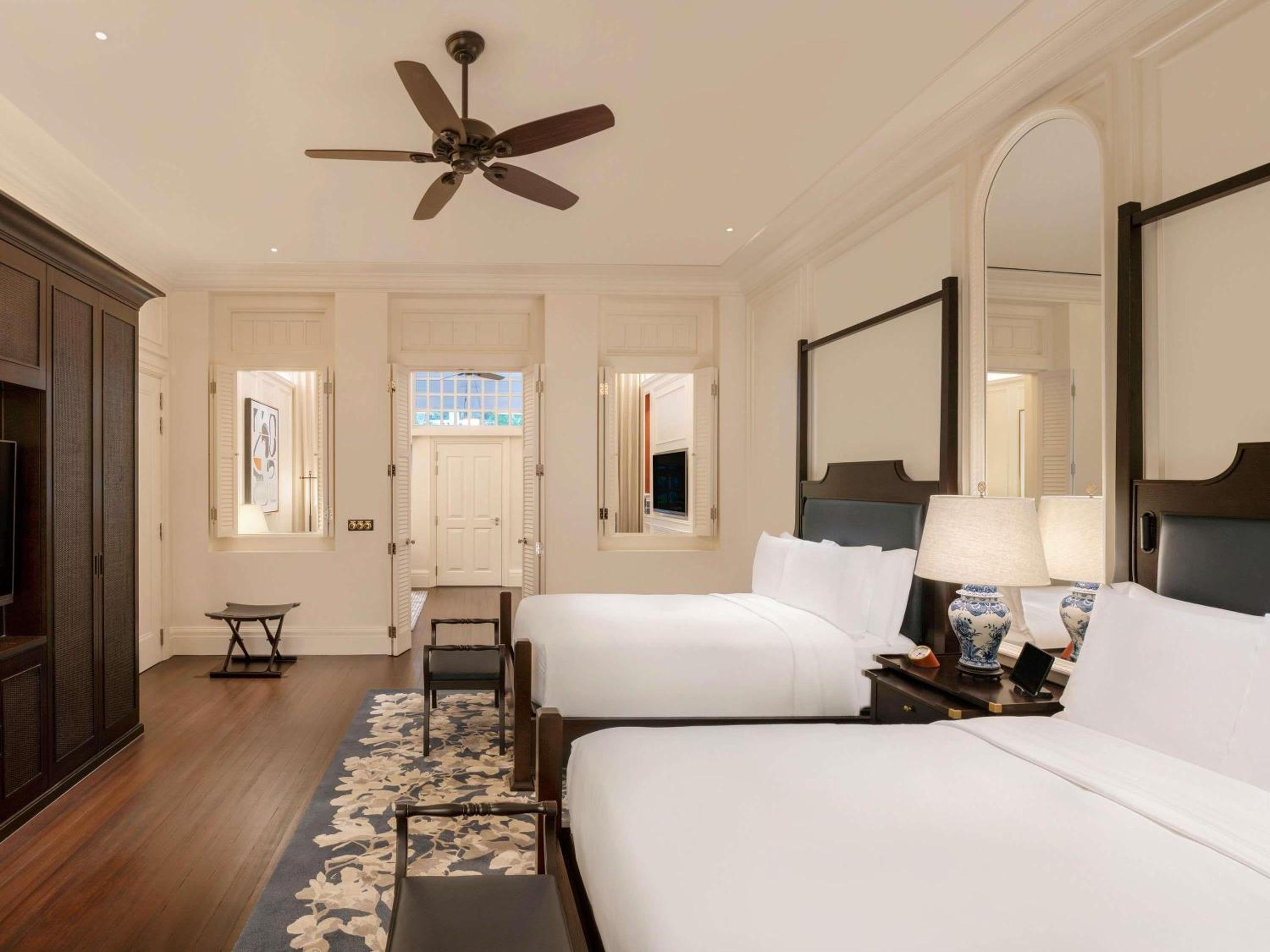 Suite Palm Court amb 2 Llits Dobles a Raffles Singapore
