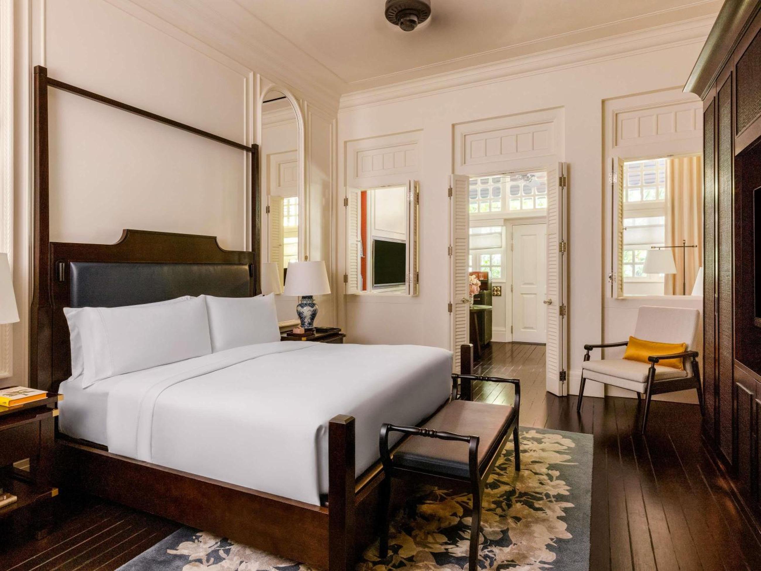 Suite Pati amb Llit Extragran a Raffles Singapore